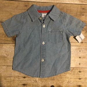 NWT Carter’s Denim Shirt